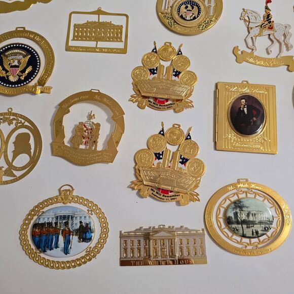 26 White House Historical Association Christmas Ornaments US Army - Picture 3 of 12
